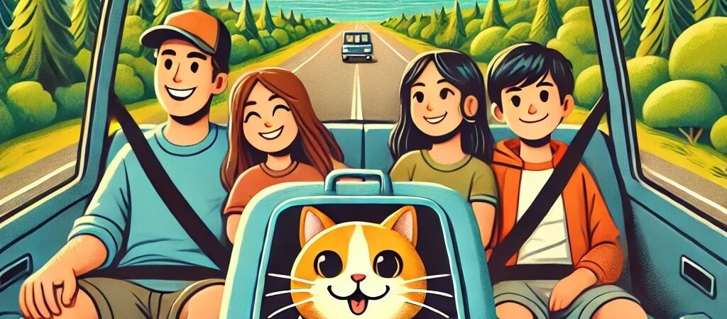 Férias com os gatos: Dicas para uma viagem tranquila e divertida