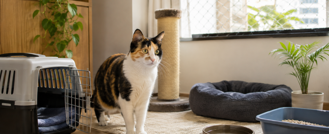 Primeiros dias com um gato adotado: como facilitar a adaptação