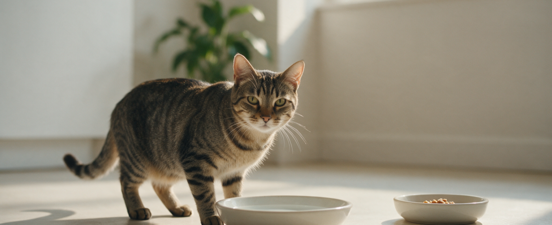 Alimentação e hidratação de gatos: guia prático
