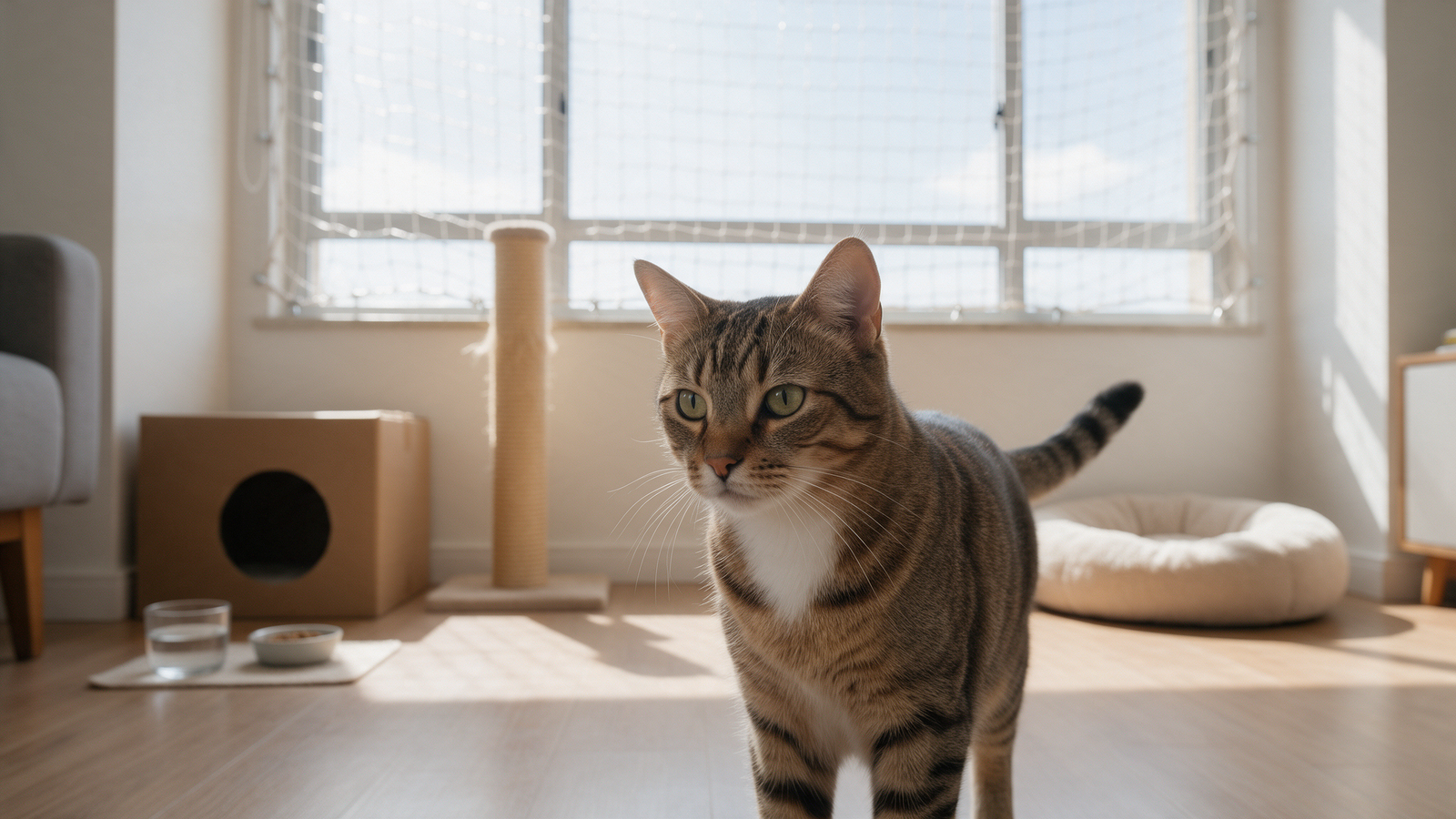 Como preparar uma casa segura para receber um gato